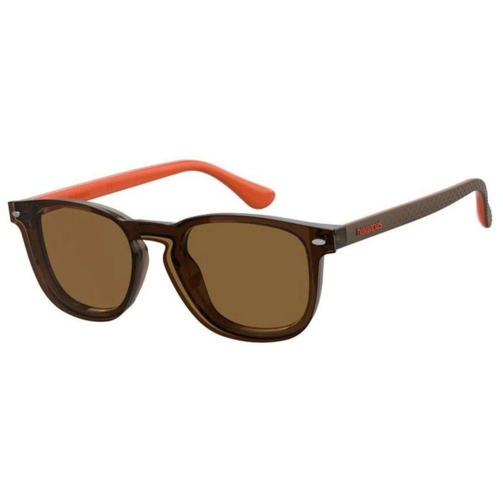 HAVAIANAS Acetate Glasses Frames Men Brown Frames For Men